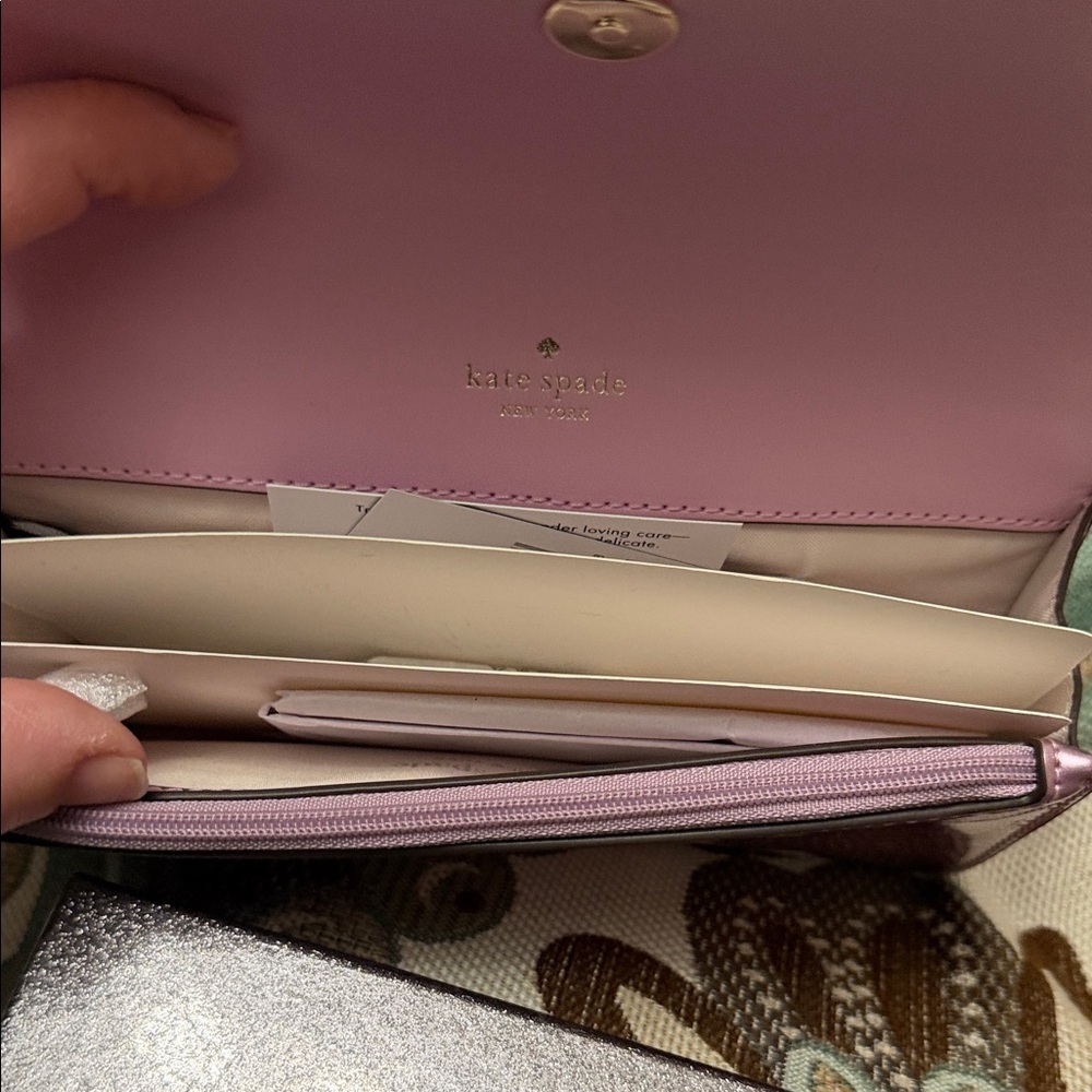 Elegant Pink Women's Kate Spade KENZIE ♠️ Clutch - Picture 5 of 6